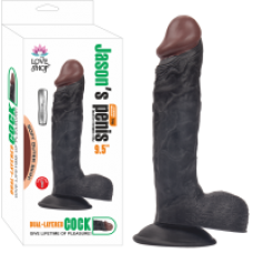 10 mod titreşimli 24 cm realistik zenci penis